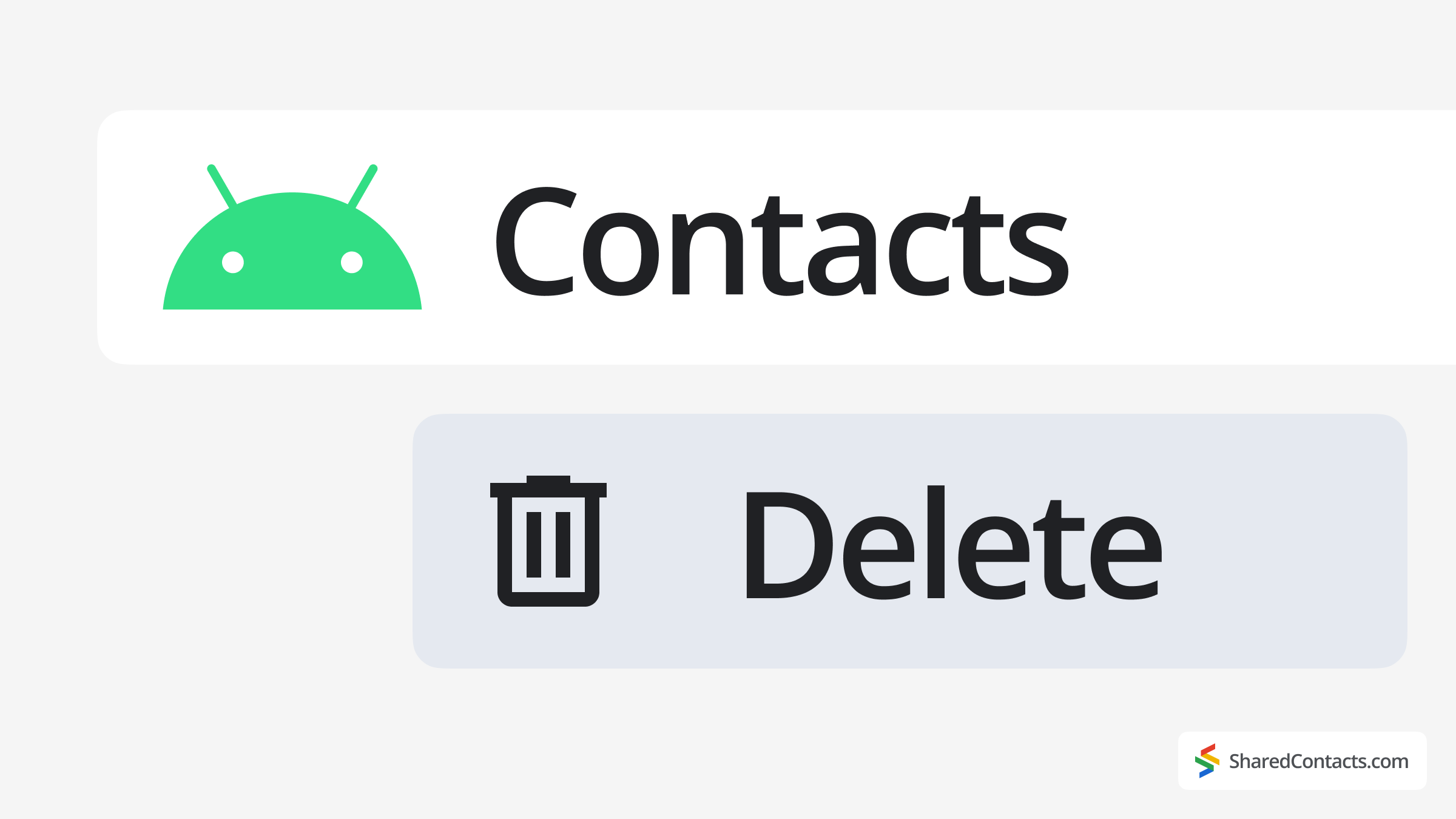 How to Delete Contacts on Android